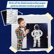 Clever Prints: Outer Space | Construction Paper (120 Sheets)