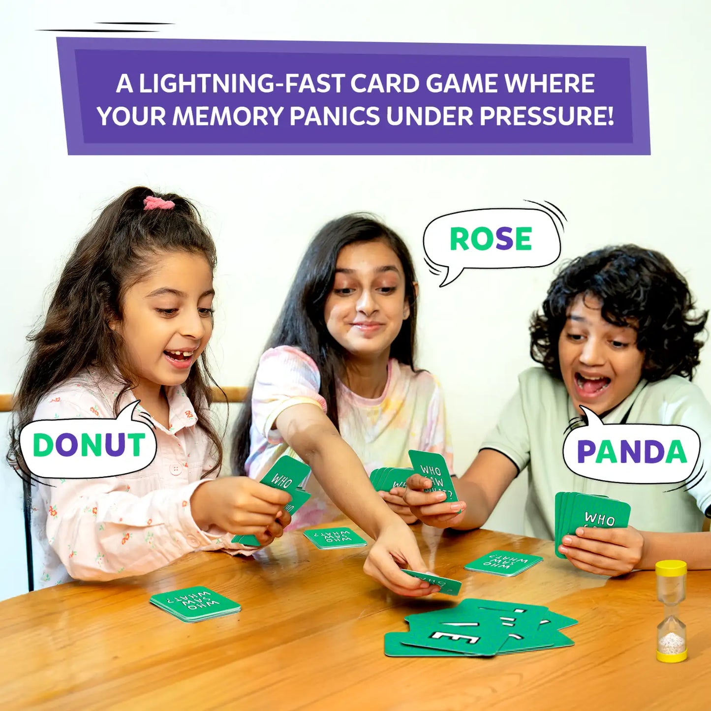 Who Saw What? In 60 Seconds: Fast-Paced Memory Game for Kids (ages 7+)