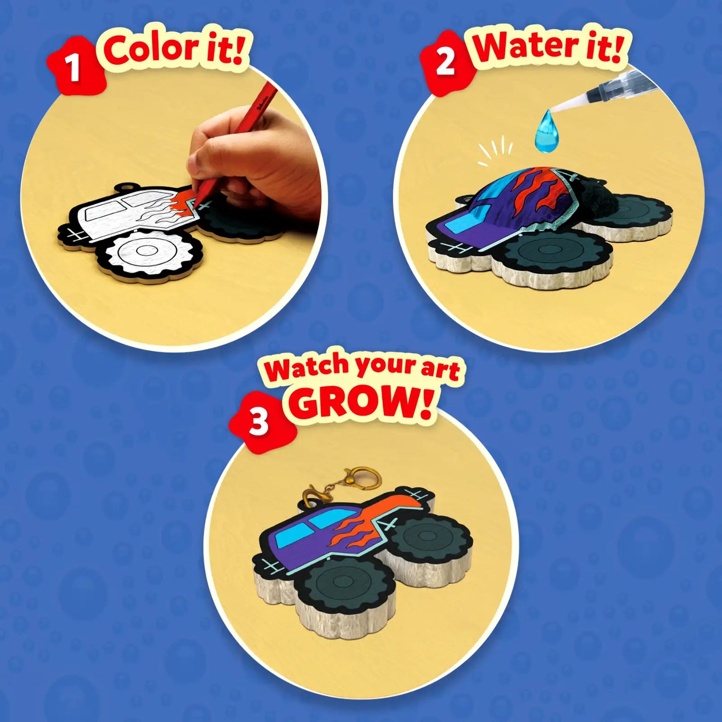 Aqua Puffs: Just Cool Things | 3D Art Kit (ages 4+)