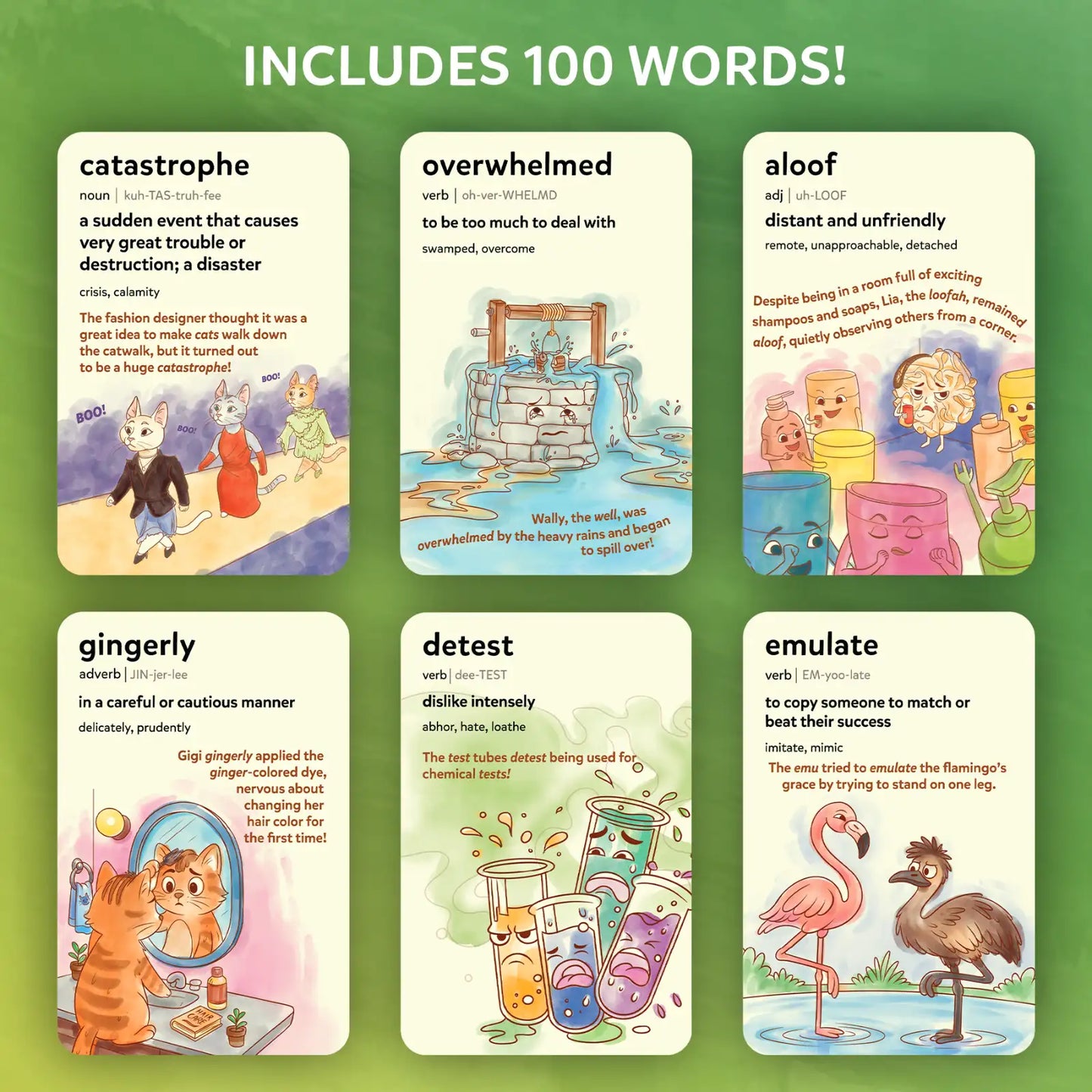 Wordables: Level 1 | Vocabulary Flash Cards (ages 8+)