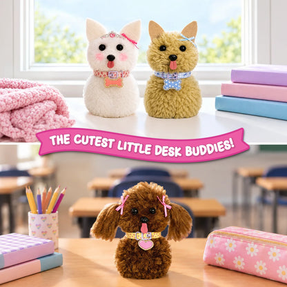 PomPals Puppies | DIY Art & Craft Kit for Tweens (ages 9+)