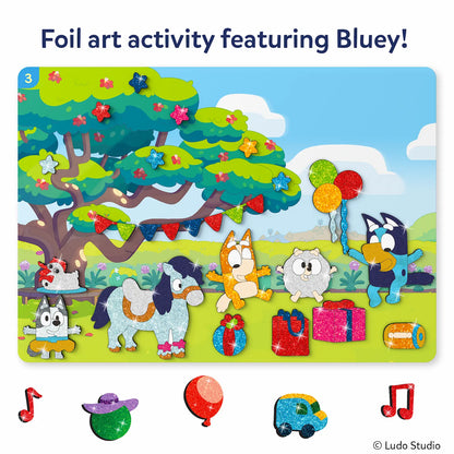 Foil Fun Bluey : World Of Animals