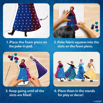 Poke-in Art: Disney Frozen | No Mess Art for Kids (ages 4-9)