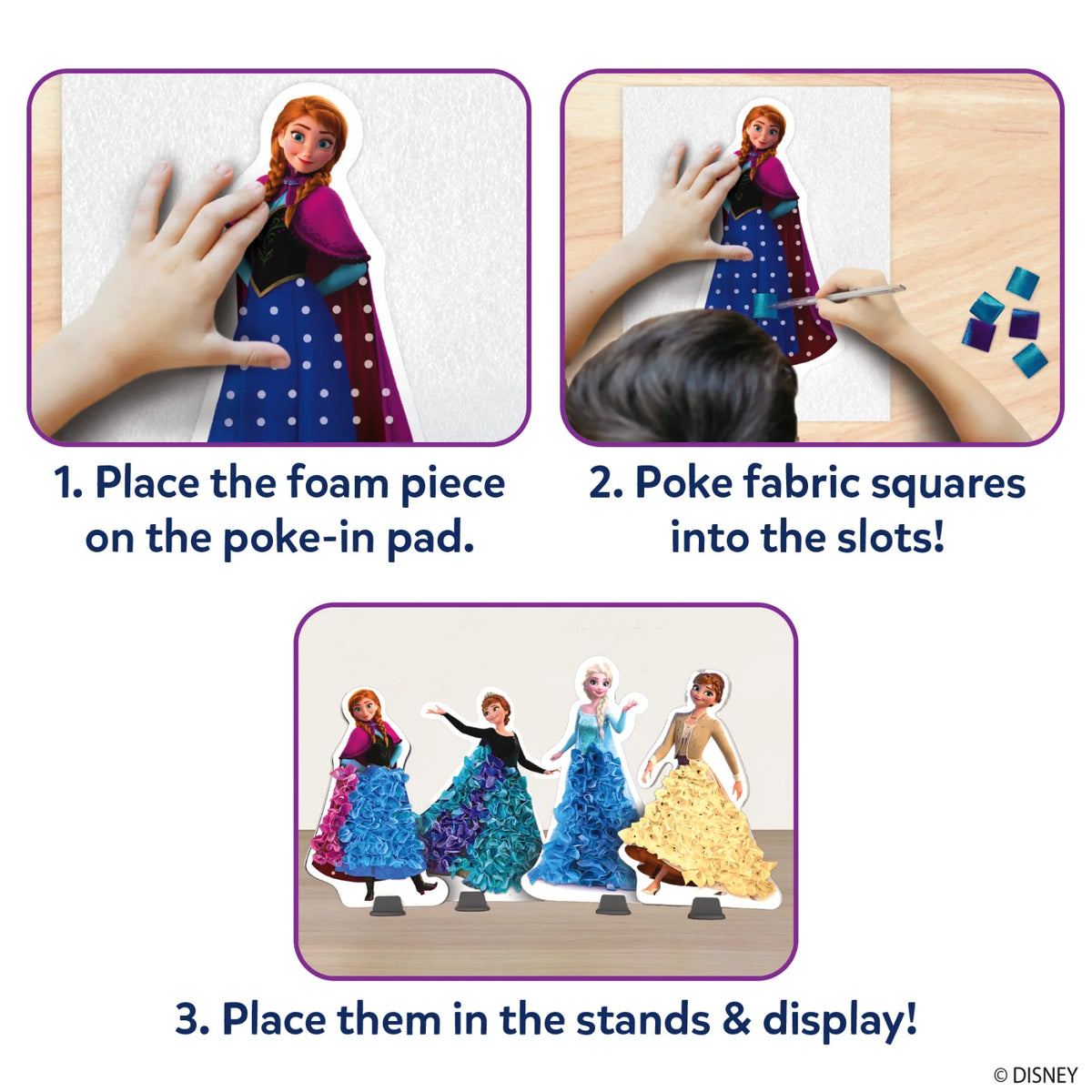 Poke-in Art: Disney Frozen | No Mess Art for Kids (ages 4-9)