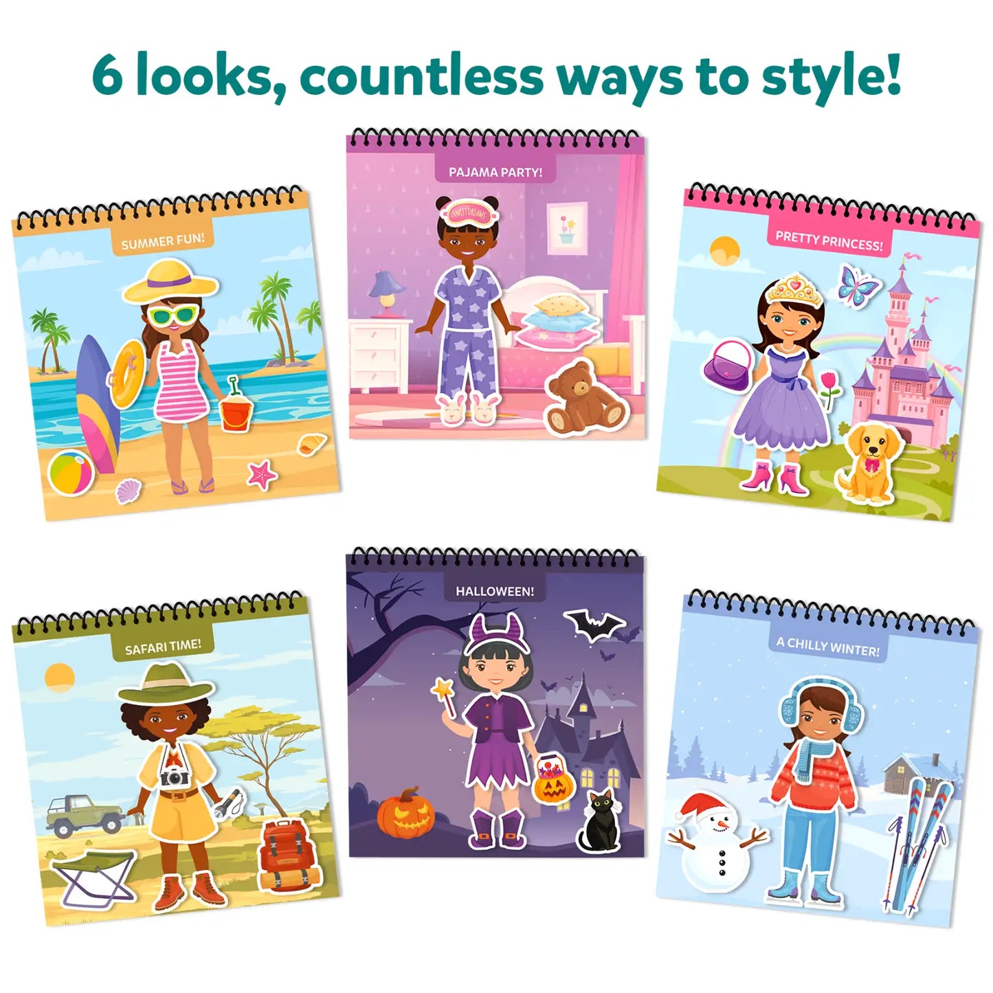 Peelies: Dress Up! | Reusable Sticker Activity Book (ages 3-7)