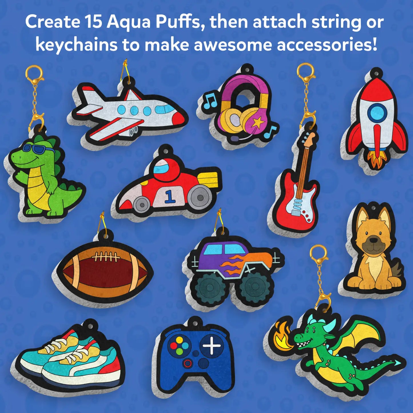 Aqua Puffs: Just Cool Things | 3D Art Kit (ages 4+)