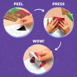 متعة الرقائق: قوة الفتيات | مجموعة فن مغناطيسية بدون فوضى (الأعمار 7-13)