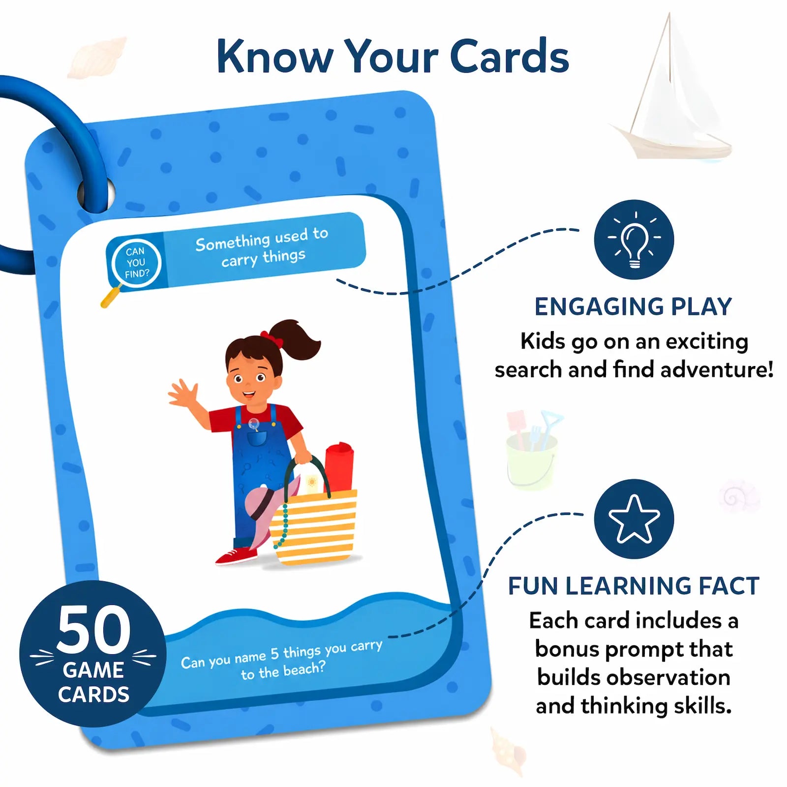 Found It! At the Beach | Smart scavenger hunt (ages 4-7)