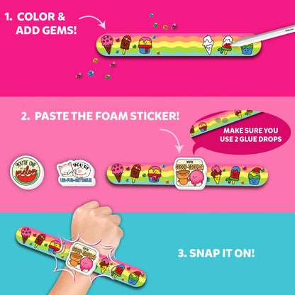 Snap Bandz:  Friendship Bands New | Art & Craft Activity Kit (ages 4-10)