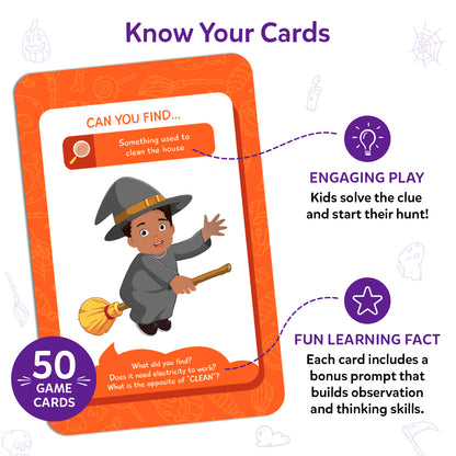 Found It!: Halloween Edition | Smart Scavenger Hunt (ages 4-7)