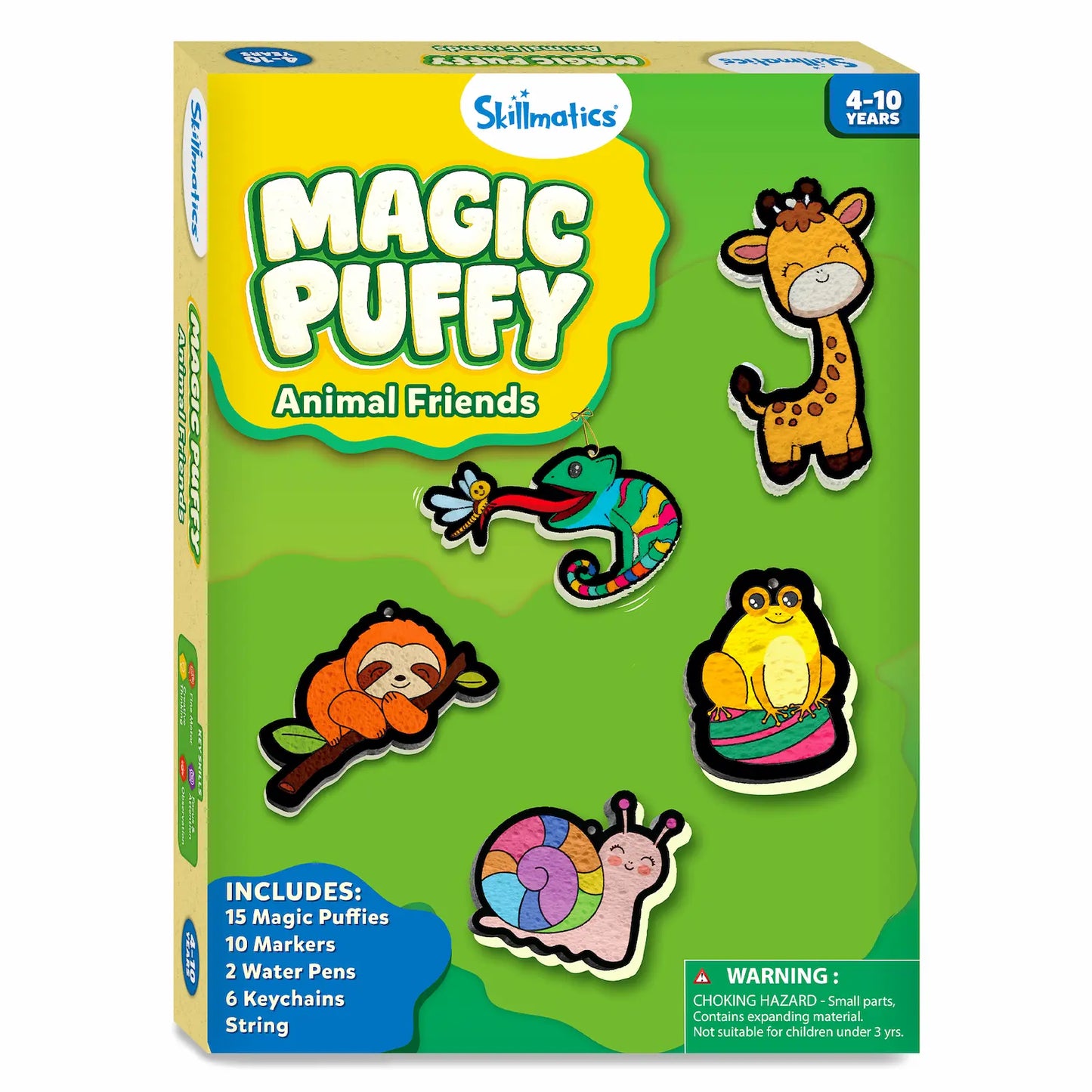 Magic Puffy - Animal Friends |  No Mess Art Kit (ages 4-10)