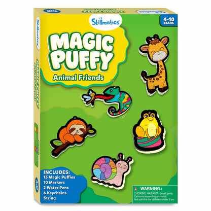 Magic Puffy - Animal Friends |  No Mess Art Kit (ages 4-10)