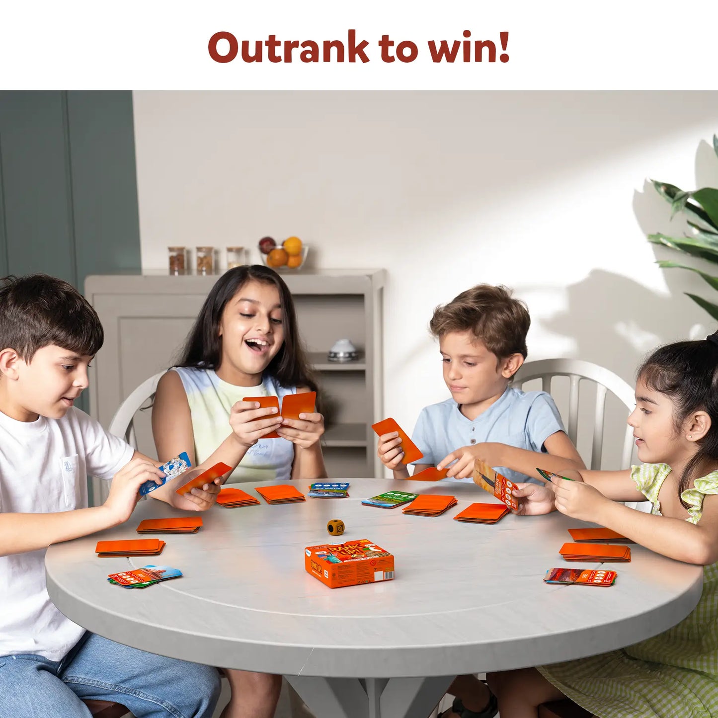 Rank Up: Countries of The World | Trump Card Game (ages 7+)