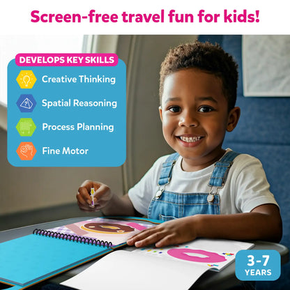 Peelies: Dessert Chef | Reusable Sticker Activity Book (ages 3-7)