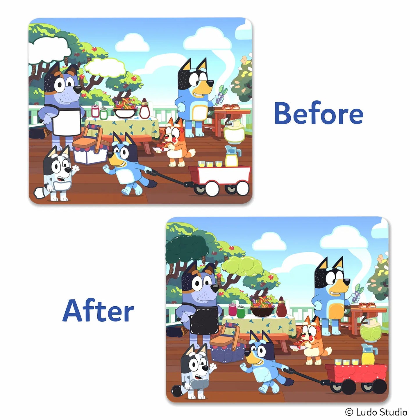 Skillmatics Dot it - Bluey