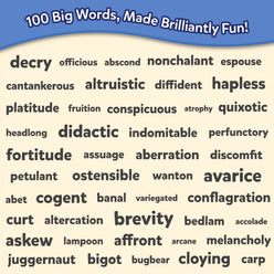 Wordables: Level 3 | Vocabulary Flash Cards for SAT Prep (ages 12+)