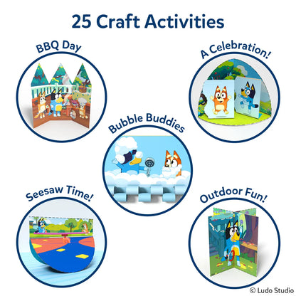 Snip Snip! Bluey | Art & Craft Activity Kit (ages 3-7)