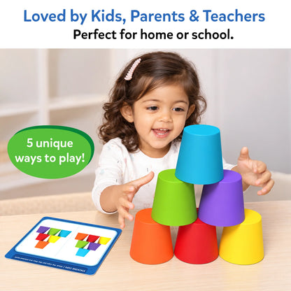 Rainbow Sorting Game V3 | Sorting, Counting & Sequencing Toy (ages 3-6)
