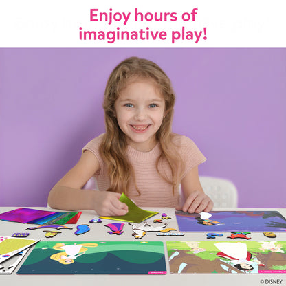 Disney Princess magnetic dress-up set for kids ages 4-9 in Foil Fun Art Kit