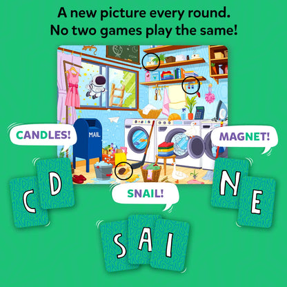 Who Saw What? In 60 Seconds: Fast-Paced Memory Game for Kids (ages 7+)