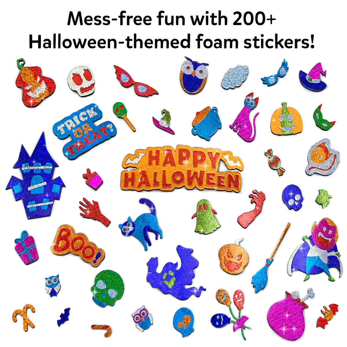 Foil Fun: Halloween Edition | No Mess Art Kit (ages 4-9)