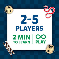 Snakes & Ladders | Magnetic & Customizable Board Game with a Twist (ages 4+)
