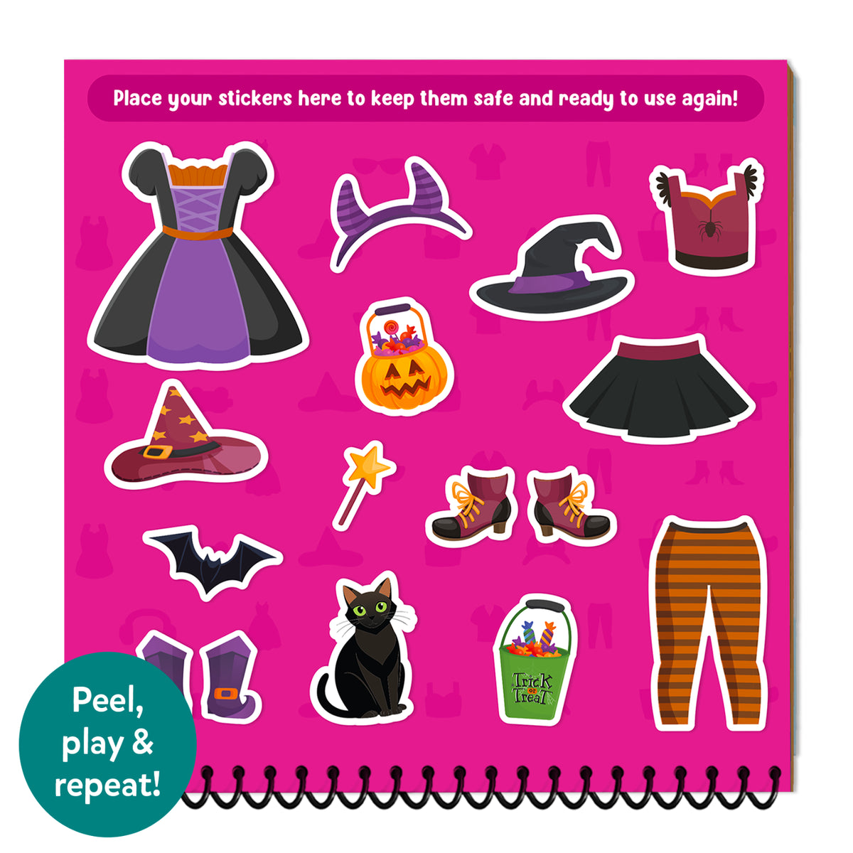 Peelies: Dress Up! | Reusable Sticker Activity Book (ages 3-7)