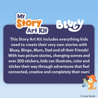 My Storybook Art Kit - Bluey (ages 3-7)