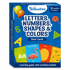 Flash Cards for toddlers: Letters, Numbers, Shapes & Colors (ages 1-4)