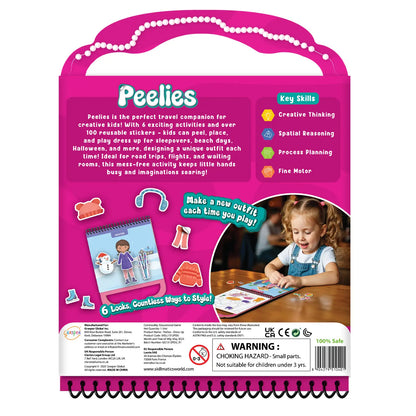 Peelies: Dress Up! | Reusable Sticker Activity Book (ages 3-7)