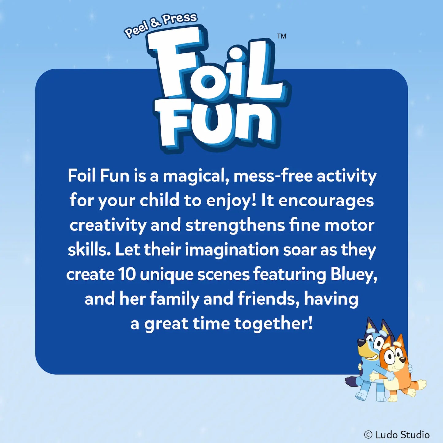 Foil Fun Bluey : World Of Animals