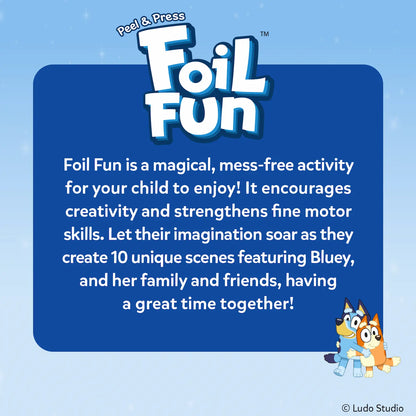 Foil Fun Bluey : World Of Animals