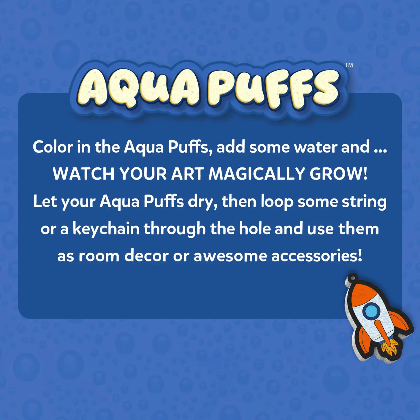 Aqua Puffs: Just Cool Things | 3D Art Kit (ages 4+)