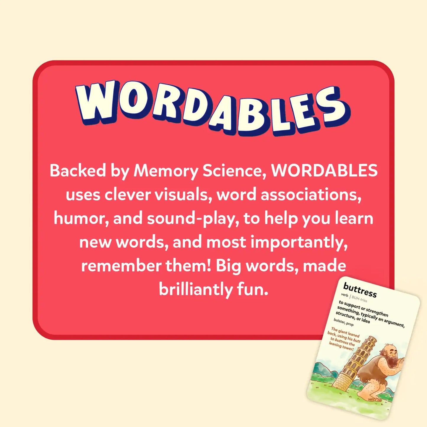 Wordables: Level 3 | Vocabulary Flash Cards for SAT Prep (ages 12+)