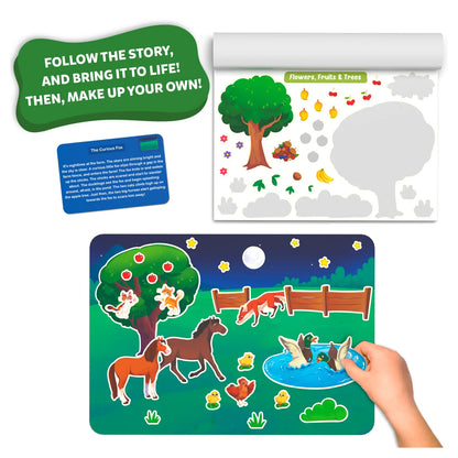 Sticker Stories - Animals Adventures (ages 3-7)