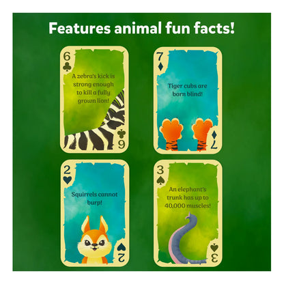 Animal Playing Cards | 15 Packs Playing Cards Set (ages 4-7)