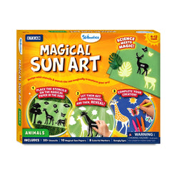 Colorful Magical Sun Art Kit for creating animal images on Sun Paper for kids ages 4-12