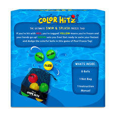 Color Hitz Pool Freeze Tag Game Box for outdoor water freeze tag fun