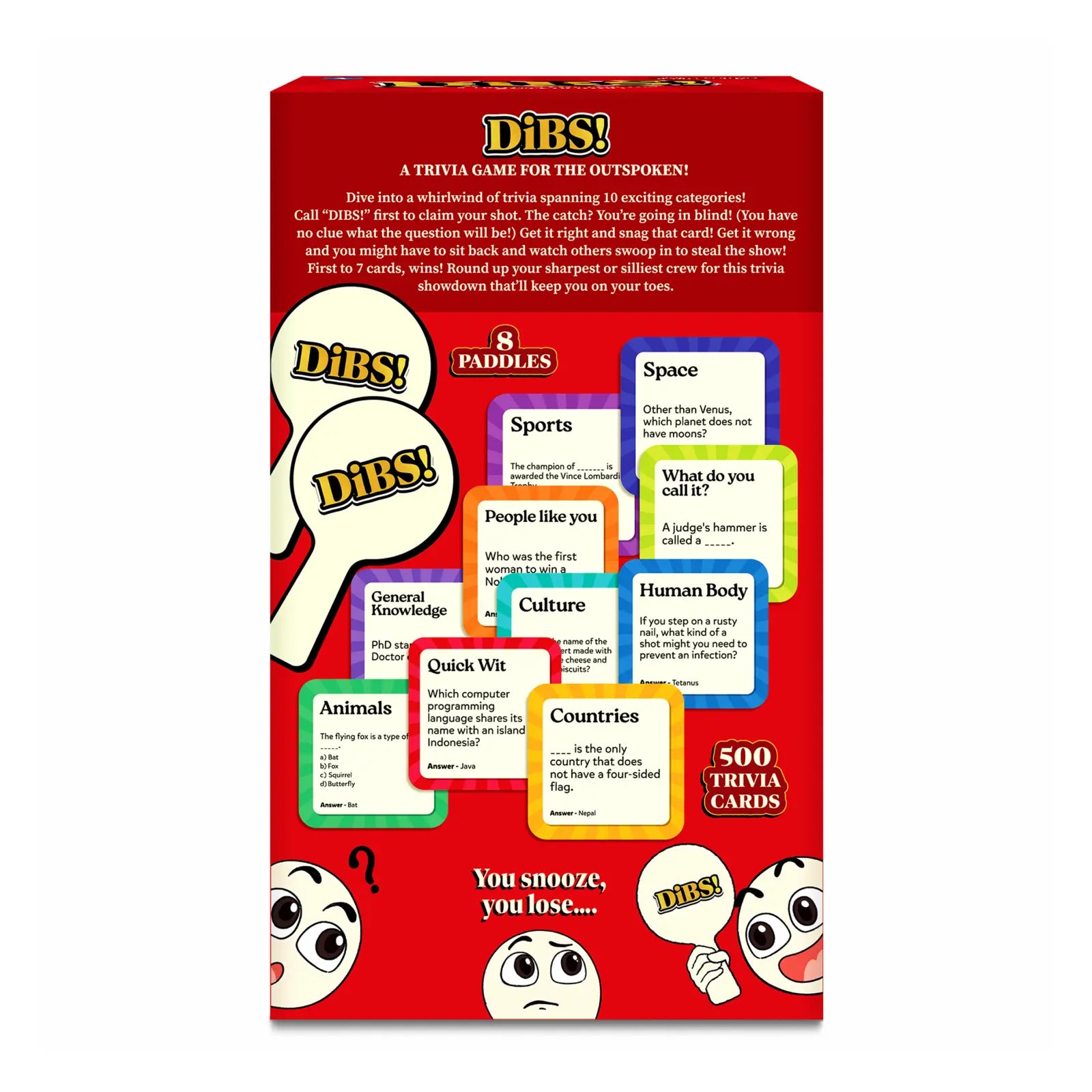 DiBS! | Exciting Trivia Game (ages 8+)