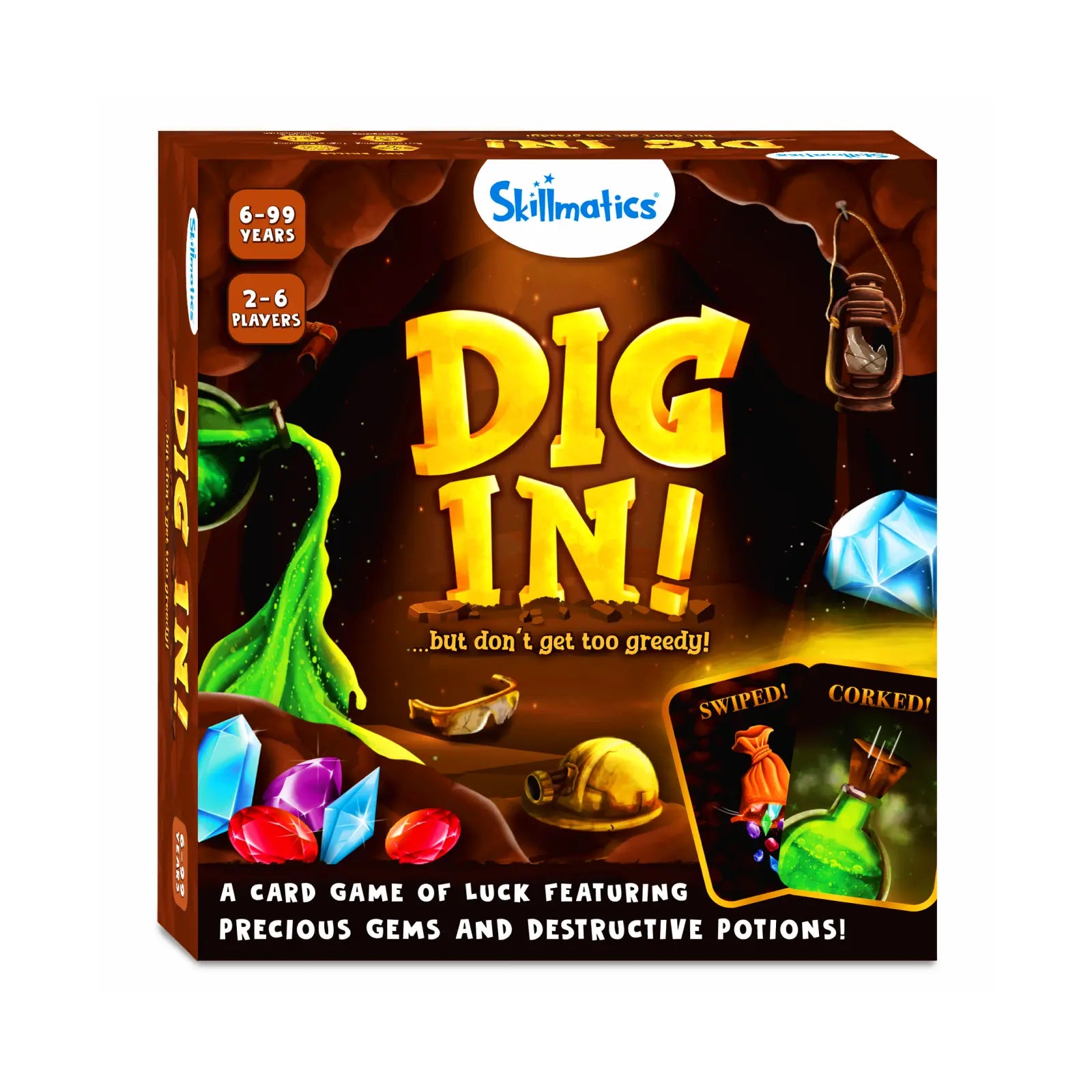 Dig In | Fun & Fast-paced Game of Luck (ages 6+)