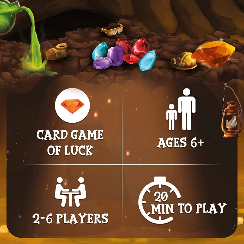 Dig In | Fun & Fast-paced Game of Luck (ages 6+)