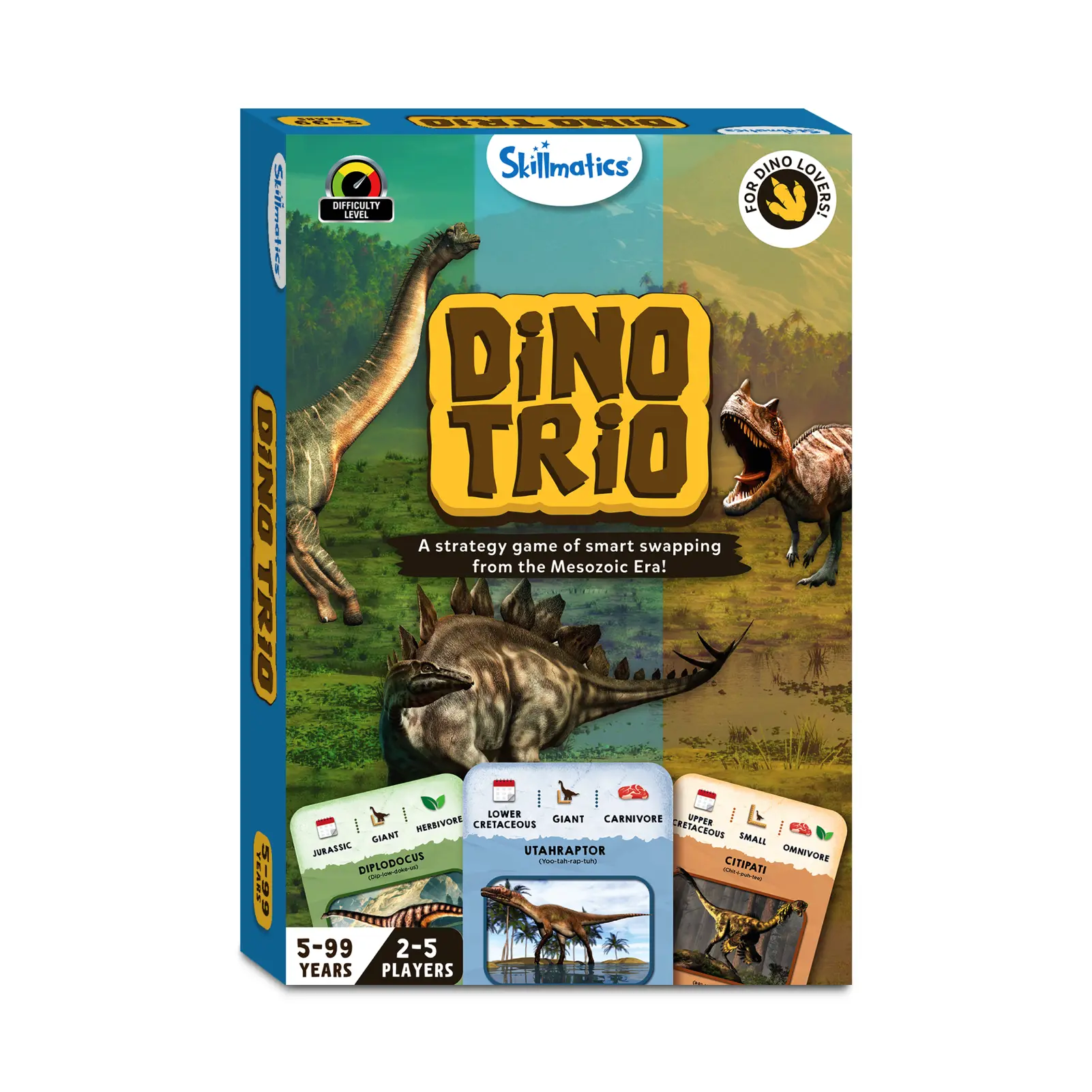 Dino Trio | Smart Strategy Game (ages 5+)