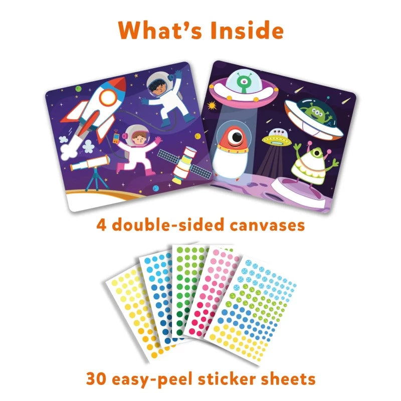 Dot it!: Outer Space | No mess sticker art (ages 3-7)