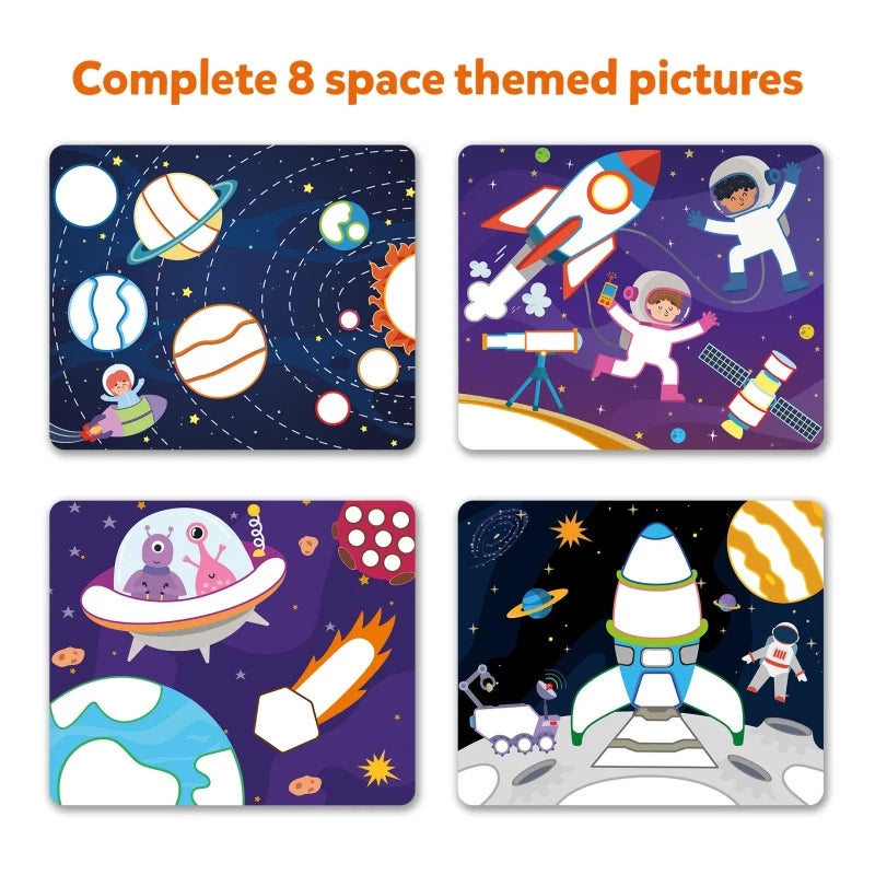 Dot it!: Outer Space | No mess sticker art (ages 3-7)