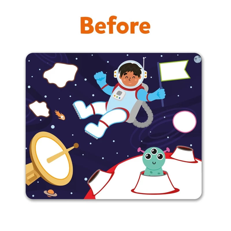 Dot it!: Outer Space | No mess sticker art (ages 3-7)