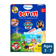 Paw Patrol sticker activity kit from Dot it! No mess sticker art for ages 3-7