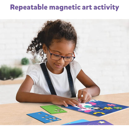 Dot It with Magnets: Unicorns & Princesses | Repeatable Magnetic Art Activity (ages 3-7)