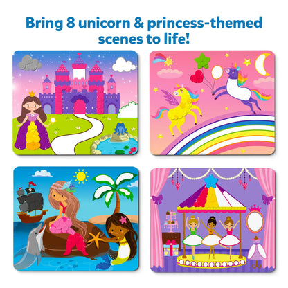 Dot it!: Unicorns & Princesses | No mess sticker art (ages 3-7)