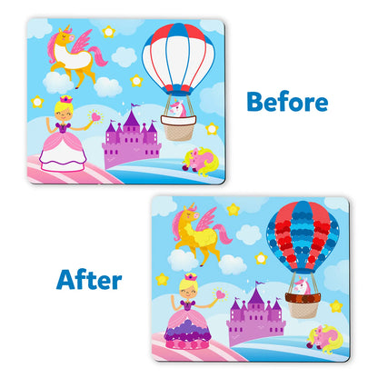 Dot it!: Unicorns & Princesses | No mess sticker art (ages 3-7)