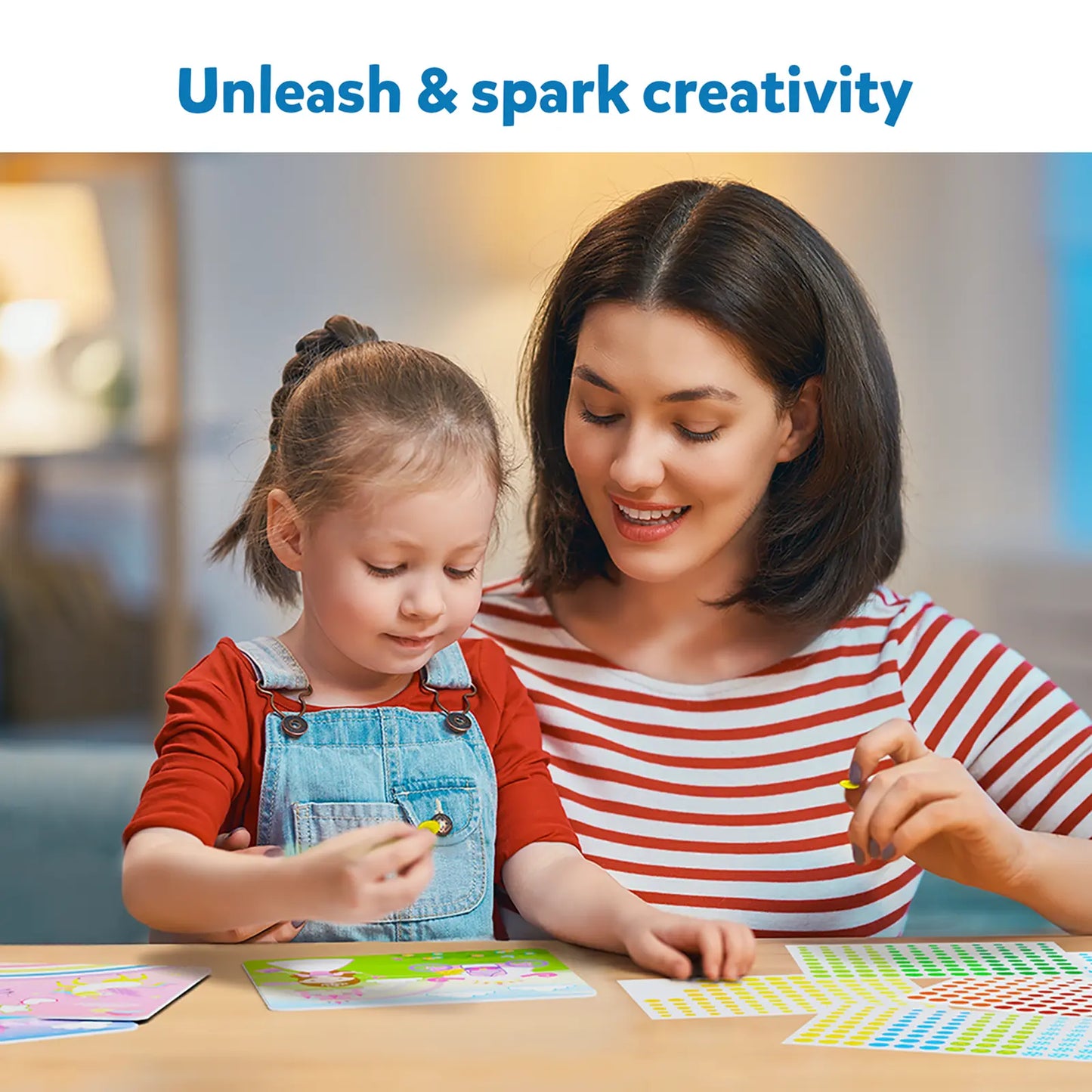Dot it!: Unicorns & Princesses | No mess sticker art (ages 3-7)